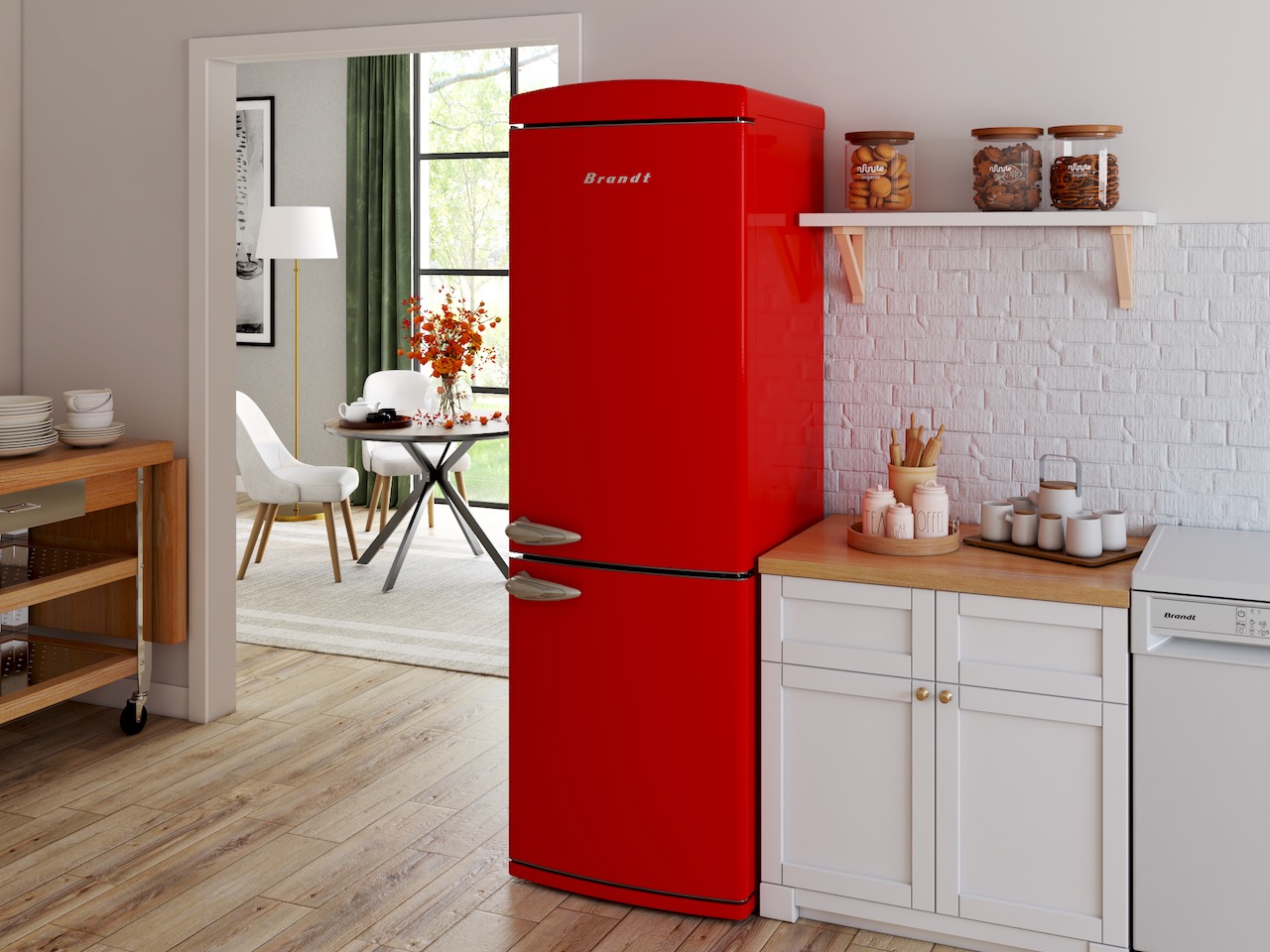 Refrigerateur vintage pas cher ✔️ Garantie 5 ans OFFERTE